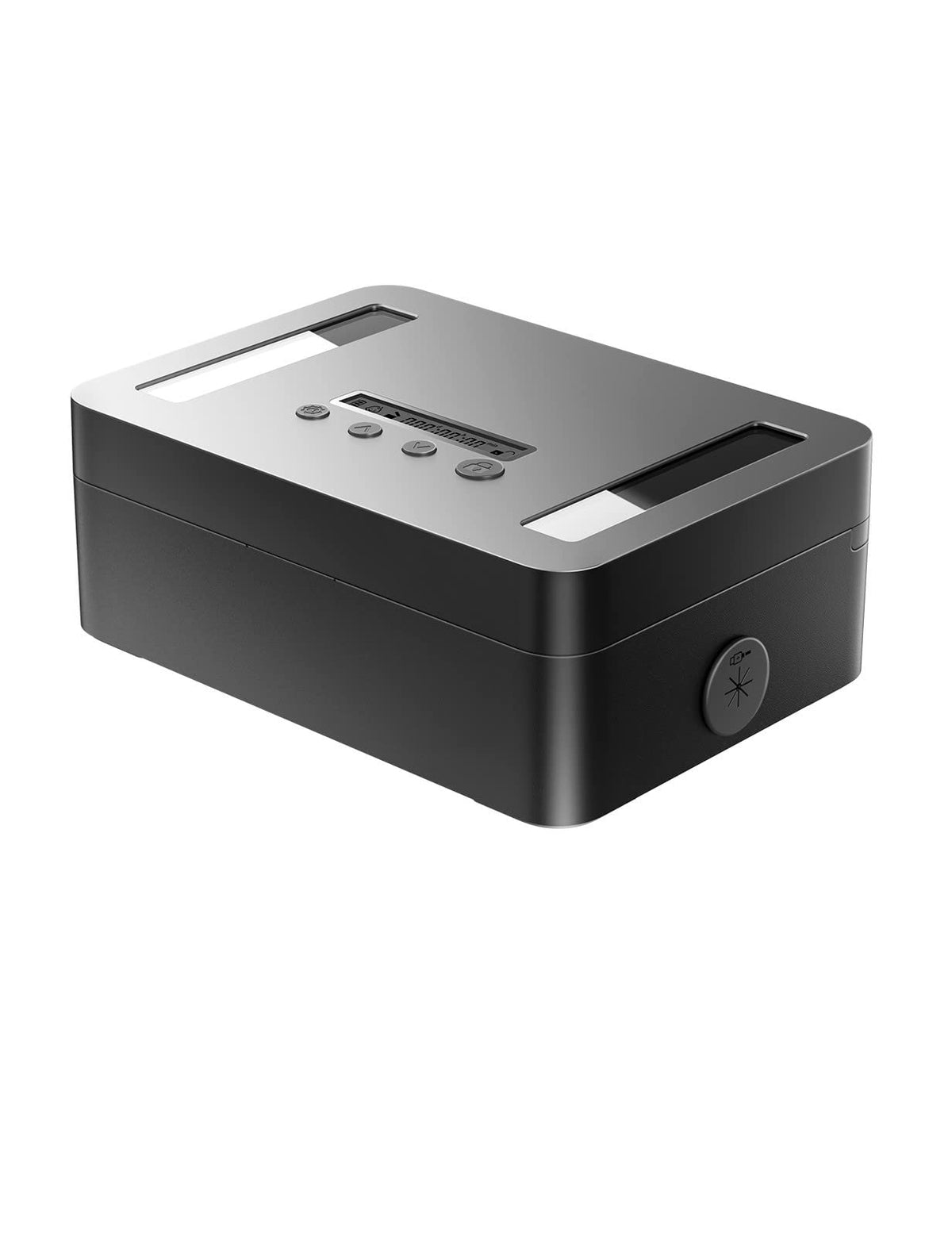 STARSIKI Metal Time Lock Box, Phone Timed Locked Box with Timer, Elect