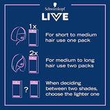 Schwarzkopf LIVE Colour + Lift Deep Red Permanent Hair Dye L75, Vibrant Deep Red Hair Dye Lightens Up To 3 Levels, Long Lasting Hair Colour with Built-In Lightener