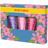 Burt's Bees Spring Gift, 3 Moisturizing Self Care Gifts, Shea Butter Hand Cream Trio Spring Set - Lavender & Honey, Wild Rose & Berry and Watermelon & Mint (Packaging May Vary)