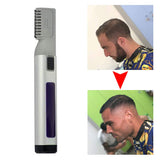 SCFBA Haircut Portable Hair Trimmer 3 in 1 Hair Trimmer Razor Comb Handheld Hair Clipper Mistake Proof Do It Yourself Haircut Hair Beard Cutting Tool