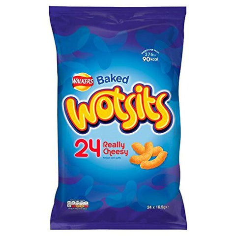 Walkers Wotsits Cheese Snacks 16g x - 22 per pack