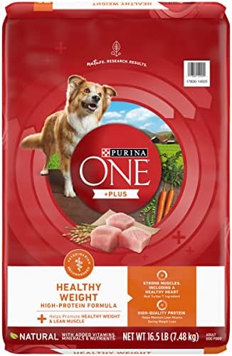 Purina ONE Plus Healthy Weight High-Protein Dog Food Dry Formula - 16.5 lb. Bag