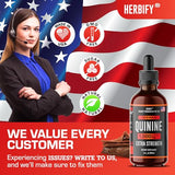 HERBIFY Quinine Tincture - Quinine Liquid Extract for Healthy Digestion - Quinine Cinchona Supplement for Better Absorption - US Made Product - for Men & Women 2oz (60ml)