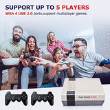 Kinhank Video Games Consoles 256G, Super Console X Cube Retro Game Console with 65000+ Classic Games, 4 USB Port,Up to 5 Players, 2 Wireless Game Controllers