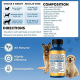 BestLife4Pets Kennel Cough & Respiratory Remedy - Breathe Easy Natural Support for Dog Sneezing, Wheezing, Runny Nose, Cough - Canine Respiratory Infection Relief - 400 Odorless, Tasteless Pills