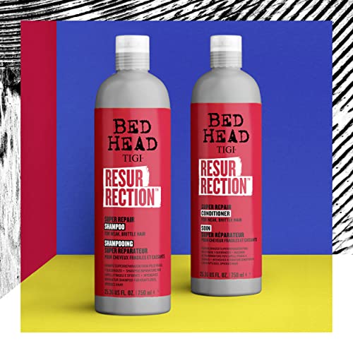 TIGI Bed Head Shampoo & Conditioner For Damaged Hair Resurrection Infused With The Resurrection Plant 2 x 25.36 fl oz