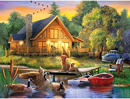 RoseArt - Puzzle Collector - Guardians of The Lake - 1000 Piece Jigsaw Puzzle for Adults