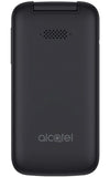 ALCATEL GO FLIP 3 Black 4GB 4052W (GSM Unlocked) Flip Phone - For Senior Easy Use (Renewed)