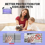 COKIT Indoor Electric Bug Zapper Powerful 20W Fly Insect Killer for Home Restaurants Kitchen Garden Including 2 Pack Replacement Bulbs, Half Pack Grid (with Bug Collection Tray)