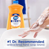 Dial Antibacterial Liquid Hand Soap Refill, Gold, 52 fl oz Pack of 3