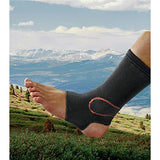 ACE Brand Compression Ankle Support, Small/Medium, Black, 1/Pack