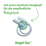 Angel-Vac Baby nasal aspirator for Vorwerk vacuum cleaners with an extra soft suction head, the original for 30 years