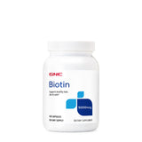 GNC Biotin 5000mcg | Supports Healthy Hair, Skin, & Nails | 120 Count