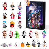 Halloween Advent Calendar 2024,Halloween CountDown Advent Calendar with 24 Classic Collectible Figures,Halloween Count down Calendar,Halloween Horror Figures Collectible Gift Kids Teen Adults