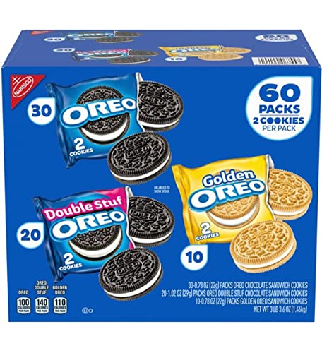 Oreo Variety Pack, 60 count