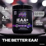 MuscleTech | Platinum 100% EAA+ |Essential Amino Acids | Muscle Strength Builder for Men & Women | Workout Supplement | Grape | 13.6 oz | 30 Servings