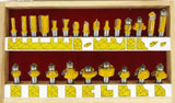 24 Piece Carb-Tech Carbide Router Bit Set