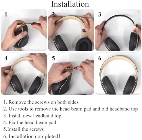 Studio Pro Headband Replacement Top Head Band Repair Parts Accessories