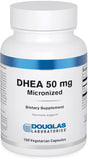 Douglas Laboratories DHEA 50 mg – 100 Vegetarian Capsules – Non-GMO, Micronized Supplement