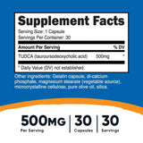 Nutricost Tudca 250mg, 60 Capsules (2 Bottles)