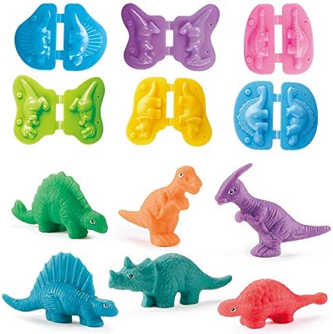 VConejo Color Dough Toys Dough Accessories Set Creations Tools for Kid 2-4-8 Years (Dinosaurs World)
