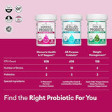 Physician's Choice Probiotics for Women - PH Balance, Digestive, UT, & Feminine Health - 50 Billion CFU - 6 Unique Strains for Women - Organic Prebiotics, Cranberry Extract+ - Womens Probiotic - 84 CT