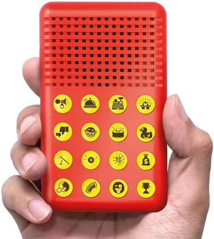 Sound Effects Machine - 16 Hilarious Sounds - Easter Basket Stuffers - Boys Noise Maker Prank Gifts for Kids- 6 7 8 9 10 Year Old Boy Gifts - Fun Boys Toys for Ages 8-13 - Cool Gadgets for Teens Gift