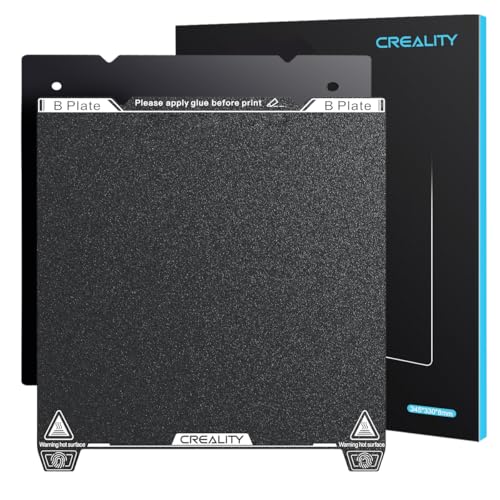 Official Creality K1 Max Build Plate Kit 315x310 PEI Sheet K1 Max Magnetic Build Plate Set Textured PEI Spring Steel Flexible Sheet with Magnetic Sheet for K1 Max