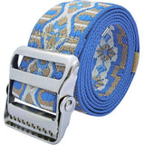 LAMBOX Gait Belt Transfer Belt with 2-inch Soft and Comfortable Jacquard Webbing for Caregivers, Seniors, Elderly, etc. (Color23, 60 Inch)