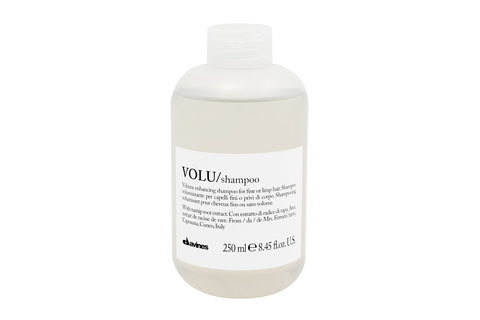 Davines VOLU Shampoo | Volume Shampoo for Fine, Thin Hair Types | Gentle Everyday Volumizing | 8.45 fl oz (Pack of 1)