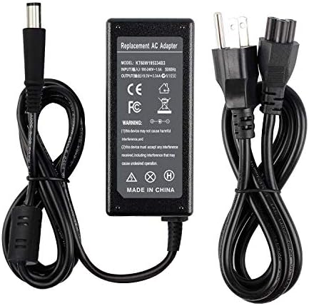 65W Replacement Dell Laptop AC Adapter Charger for Dell Chromebook 11 3180 3189 3120 3181 P22T P26T LA65NS2-01 09RN2C 6TM1C A065R039L HA65NM130 Y1H45 1XRN1 PA-1900-02D CB1C13 Power