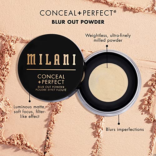 Milani Conceal + Perfect Blur Out Matte Setting Powder for All Skin Tones