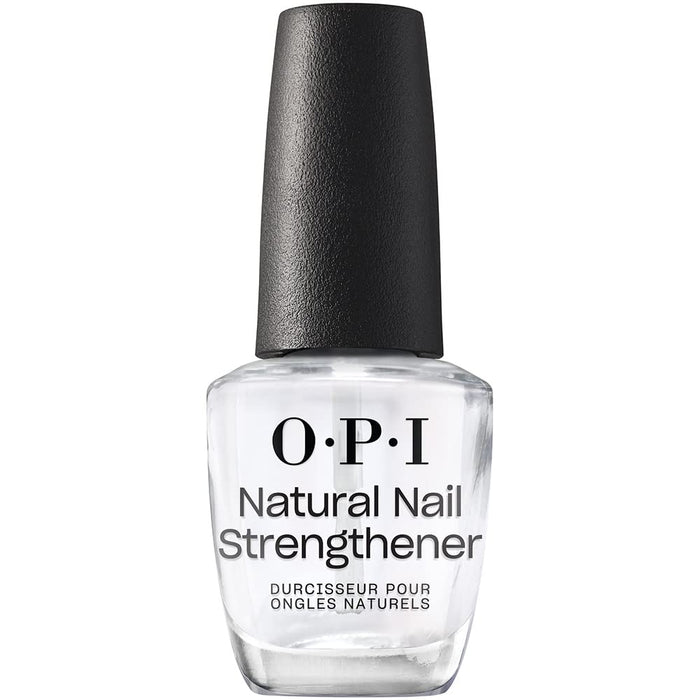 OPI Natural Nail Strengthener | Nail Strengthener & Base Coat | Strengthens Nails, Vitamin A & E, Vegan Formula