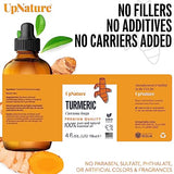 UpNature Turmeric Essential Oil - 100% Natural & Pure, Undiluted, Premium Quality Aromatherapy Oil -Turmeric Oil Boosts Natural Defenses, 4oz