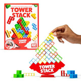 Tower Stack - Head to Head Stacking Challenge, Games for Kids 8-12, Family Games for Kids and Adults by Relatable