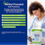 Power By Naturals Prenatal Probiotic Blend Vitamins w/Methylfolate, B12, Iron, Ginger & 27+ Essential Nutrients for Healthy Pregnancy, Prenatal Probiotics for Women, Pregnancy Probiotic, 60 Capsules