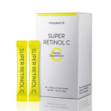 VITALBEAUTIE Super Retinol C (Powder, Skincare Supplement) - Vitamin A, C, D, E, Pantothenic Acid, Zinc, L-Cysteine for Skin Radiance and Tone Vegan Authorized AMOREPACIFIC - 30 Packets