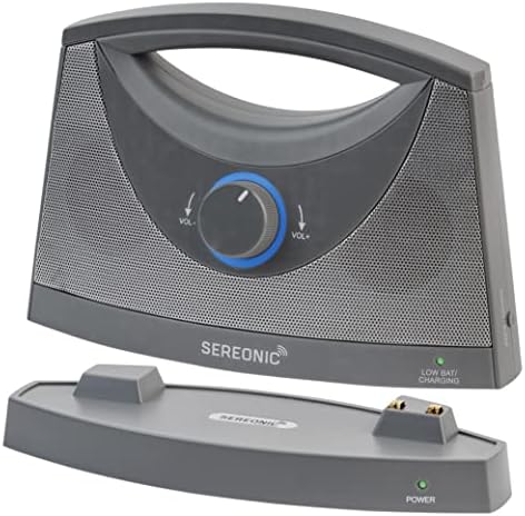 Wireless TV Speakers for Hard of Hearing - Portable, Powerful, and Convenient