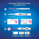 Clearblue Advanced Digital Ovulation Test--Pack of 10 Sticks