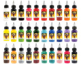 SCREAM INK Scream Tattoo Ink 30Pack Set 1oz Bottles