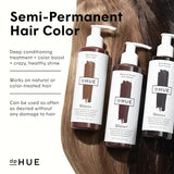 dpHUE Gloss+, Cool Medium Brown - 6.5 oz - Semi-Permanent Hair Color & Conditioner - Paraben, SLS & SLES Sulfate Free - Vegan, Leaping Bunny Certified