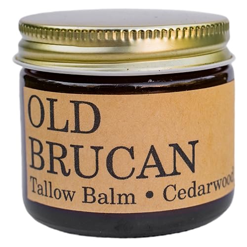 Grass-fed Beef Tallow Balm | Organic Skin Care | Handmade Natural Lotion | 2 fl oz (Cedarwood)