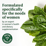 MegaFood Women's 40+ Advanced Multivitamin for Women - Dr Formulated - Vitamin B, Vitamin D3, Vitamin K2 & Choline - Energy Metabolism, Brain Health & Bone Health - Vegetarian - 120 Tabs (60 servings)