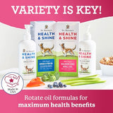 Dr. Harvey's Health & Shine Salmon and Krill Fish Oil for Dogs- Supports Healthy Heart, Brain, and Eyes (16 FL OZ)