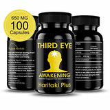 Organic Haritaki Capsules - 100 Vegan Capsules - 650 mg Each