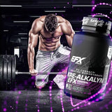 EFX Sports Kre-Alkalyn EFX | pH Correct Creatine Monohydrate Pill Supplement | Strength, Muscle Growth & Performance | 60 Servings, 120 Capsules