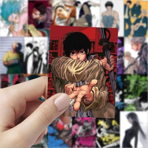 120pcs Anime Sakamoto Days Stickers Waterproof Stickers for Guitar Water Bottle Luggage Skateboard Sticker Gift for Boys Girls and Fans