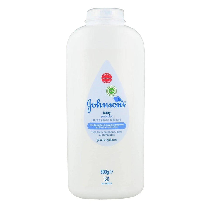 Johnson's Baby Powder, Original, 17.6 Oz / 500 G (Pack of 2)