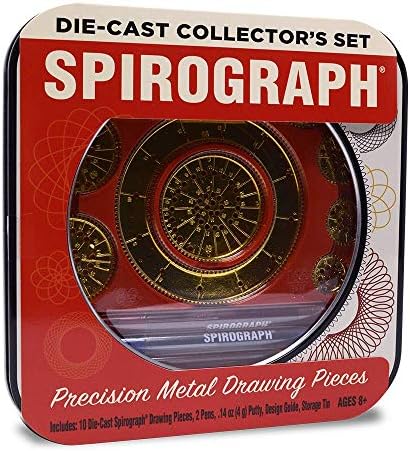 Spirograph Die-cast Collector’s Set, Multi, 14 piece (1021RZ)