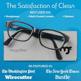 MagicFiber Microfiber Cleaning Cloth, 6 Pack - Premium Cloth for Glasses, Lens, Screens & More